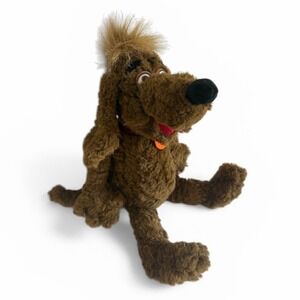 Vintage Russ Berrie Nuzzle Dog Plush 1994 The Puzzle Place 18" Rare